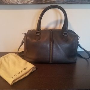 J. Crew duffle-style handbag